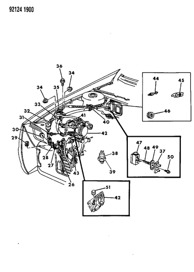1992 Chrysler LeBaron GTC Plumbing - A/C & Heater Diagram 3 - Thumbnail