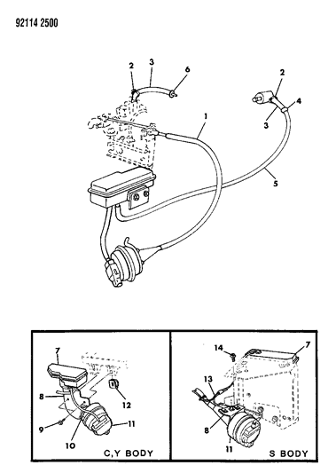1992 Chrysler Imperial Speed Control Diagram 2 - Thumbnail