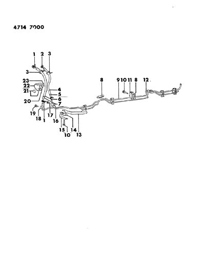 1984 Dodge Ram 50 Fuel Lines Diagram 4 - Thumbnail