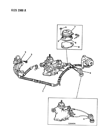 1986 Chrysler LeBaron Base EGR System Diagram 6 - Thumbnail