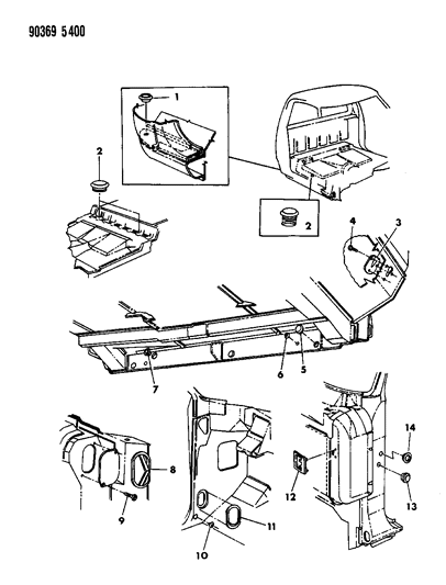 1993 Dodge D350 Plugs Pan Diagram