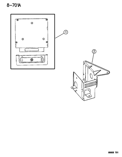 1995 Dodge Avenger ECM Diagram for R4882238