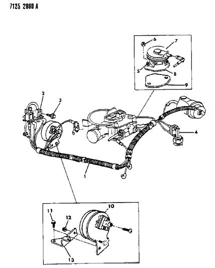 1987 Dodge Aries EGR System Diagram 7 - Thumbnail