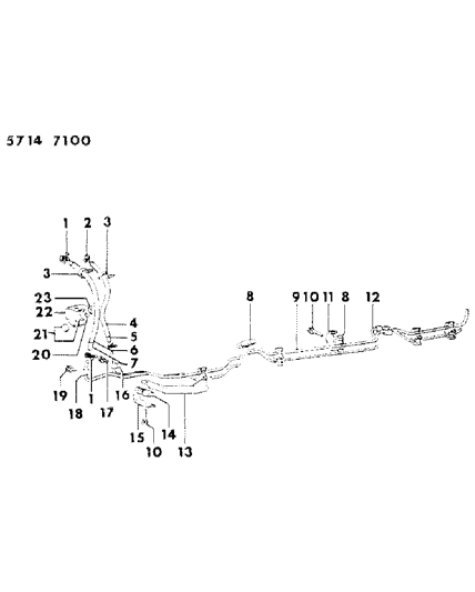 1986 Dodge Ram 50 Fuel Line Diagram 4 - Thumbnail
