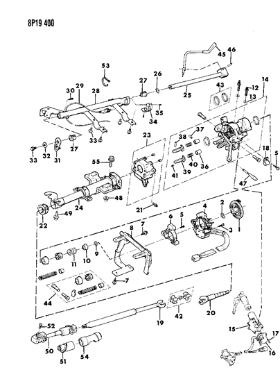 1990 Dodge Monaco Upper Control Arm Nut Diagram for 11506007