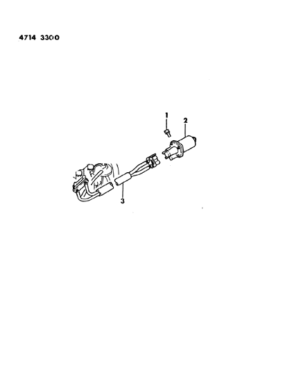 1984 Dodge Colt High Altitude System Diagram 2 - Thumbnail