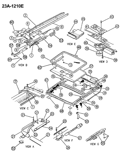 1995 Chrysler LHS Clamp, Hose , (Snap Type) Diagram for J4007354