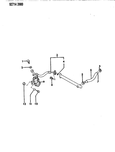 1993 Dodge Ram 50 Fuel Filter Diagram 3 - Thumbnail