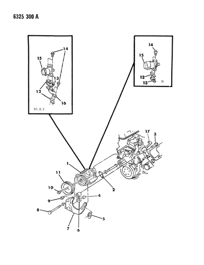 1987 Dodge D150 Air Pump Diagram 3 - Thumbnail