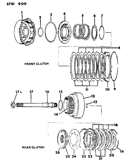 1985 Dodge Ram 50 Ring Seal, Input Shaft, Front And Rear Diagram for 1401221