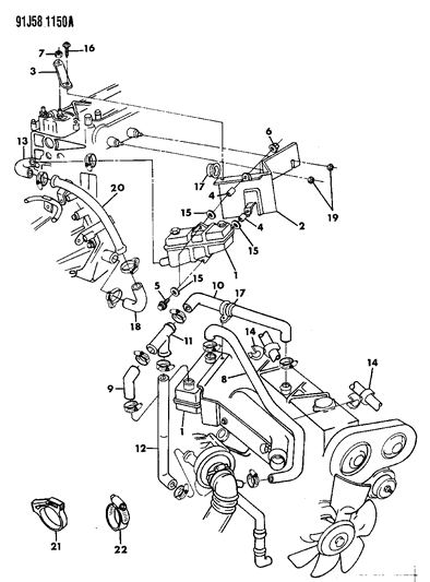 1993 Jeep Cherokee Oil Separator Diagram 1 - Thumbnail