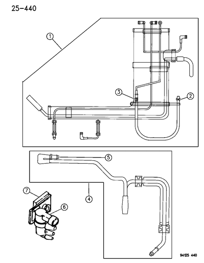 1995 Dodge Grand Caravan Solenoid Valve Diagram for 4797138