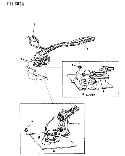 1987 Dodge Caravan Vapor Canister Diagram 3 - Thumbnail