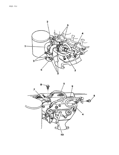 1984 Dodge Caravan Aspirator Diagram 2 - Thumbnail
