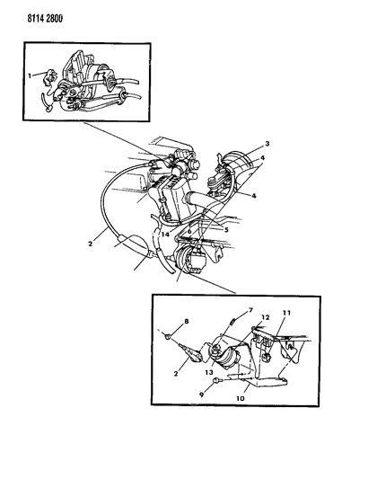 1988 Chrysler New Yorker Base Model Speed Control Diagram 4 - Thumbnail