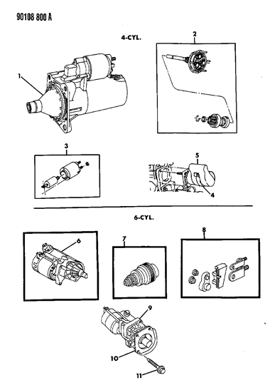 1990 Dodge Omni Drive Diagram for 5234963