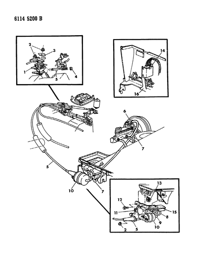 1986 Dodge Caravan Speed Control Diagram 1 - Thumbnail