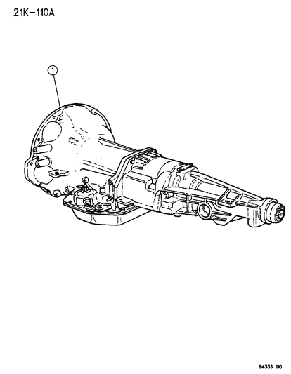 1996 Dodge Ram 3500 Transmission Assembly Diagram 2 - Thumbnail