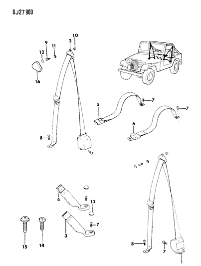 1987 Jeep Wrangler Plug, Button , (1.31 Diameter) Diagram for 55026552