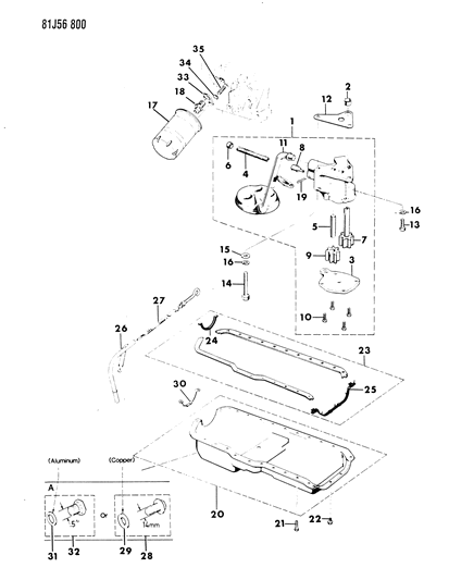 1984 Jeep Wrangler Engine Oiling Diagram 3 - Thumbnail