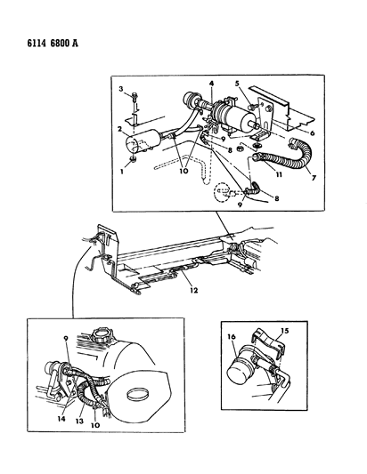 1986 Dodge Omni Fuel Lines Diagram 2 - Thumbnail