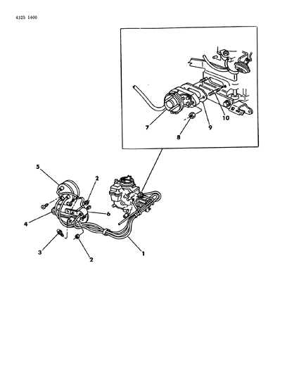 1984 Dodge Ram Wagon EGR System Diagram 2 - Thumbnail