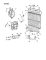Dodge Caravan Radiator Hose Diagram - H0061341