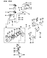 Chrysler Conquest Exhaust Nut Diagram - MD050073