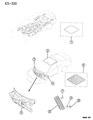 Chrysler Dash Panels Diagram - MR148264