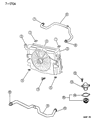 1993 Chrysler Town & Country Radiator Hose Diagram - 4682586