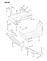 1985 Jeep Wagoneer Fuel Tank Skid Plate Diagram - 52001746