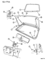 1998 Jeep Grand Cherokee Door Hinge Diagram - 55075163