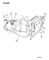 1994 Jeep Cherokee A/C Hose Diagram - 55036896