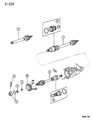 Chrysler CV Boot Diagram - 4778586