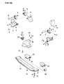 Jeep Comanche Engine Mount Diagram - 52000141