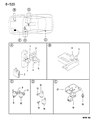 1994 Dodge Colt Relay Diagram - MB894080
