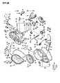 Dodge Colt Speedometer Cable Diagram - MB680150
