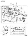 Jeep Comanche Camshaft Plug Diagram - J3172313