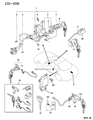 Dodge Stealth Car Key Diagram - MB543949