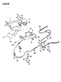 Jeep Parking Brake Cable Diagram - J3239949