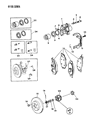Chrysler LeBaron Brake Caliper Diagram - R4423717