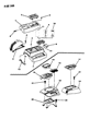 Jeep Comanche Cup Holder Diagram - 55114662
