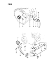 Chrysler Clutch Fork Diagram - MD703275