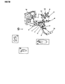 Chrysler New Yorker Brake Light Switch Diagram - 4373592