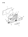 1990 Dodge Dakota Weather Strip Diagram - 4432410