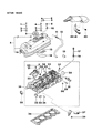 Chrysler Conquest Valve Cover Gasket Diagram - MD007383