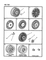 Chrysler Imperial Wheel Cover Diagram - 4284677