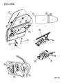 Chrysler Concorde Window Regulator Diagram - 4773925