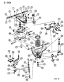 Jeep Sway Bar Bracket Diagram - 52087865