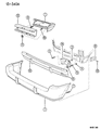 Dodge Caravan Bumper Diagram - 4740392